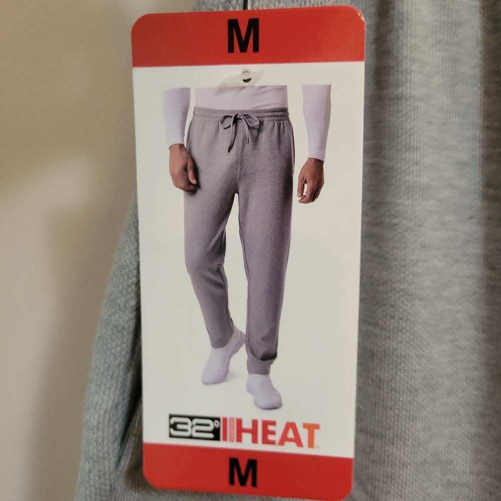 32 Degrees Heat Men's Gray Jogger - Picture 3 of 6